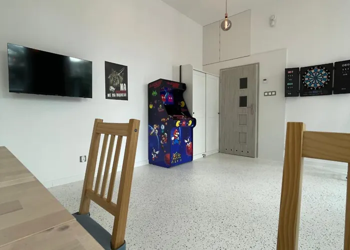 Apartament Oaza Resetu Free Parking Przy Drzwiach Game Zone 45m2 Do 4 Osób