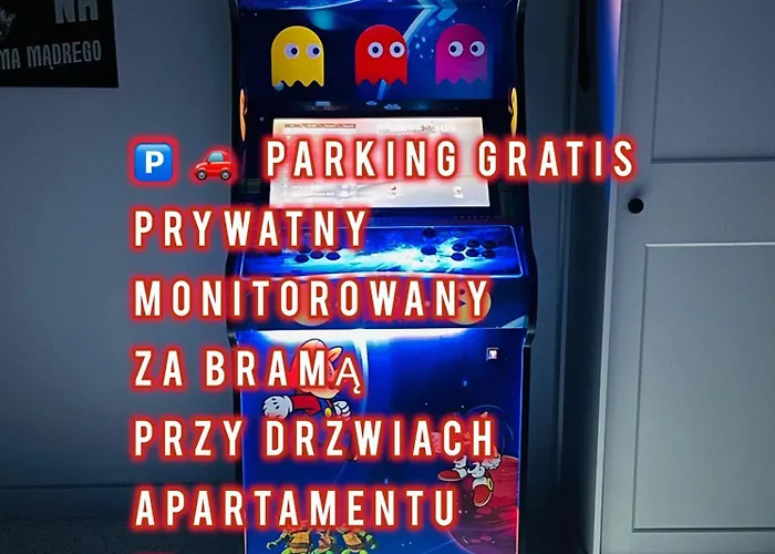 Oaza Resetu Parking Przy Drzwiach Game Zone * Λοτζ